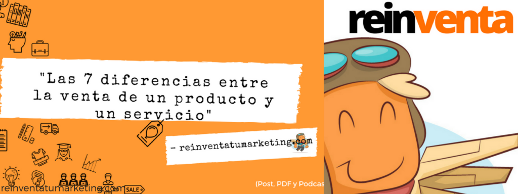 Diferencias entre venta de producto y servicio